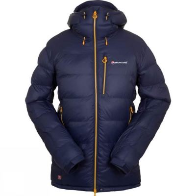 Chaquetas Montane Black Ice Hombre Azules / Doradas - Chile WJC358749